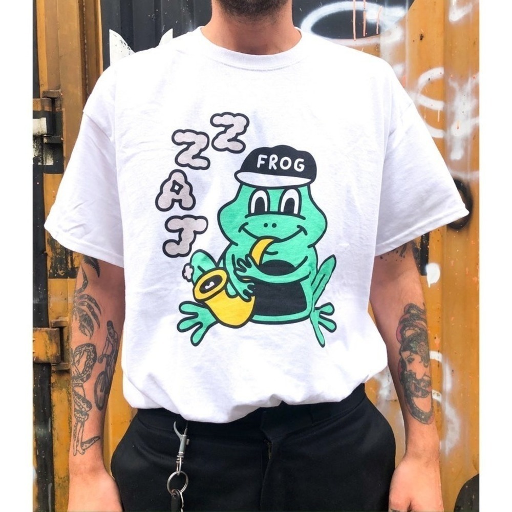Jazz Frog Unisex Tshirt Gift